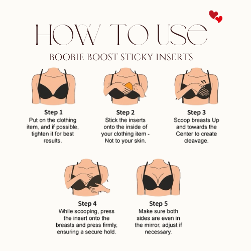 Boobie Boost Sticky Inserts