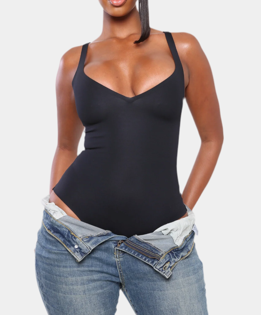 Silqe Plunge Bodysuit